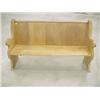 Image 1 : Oak Church Pew...