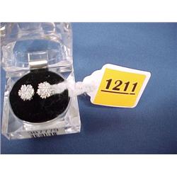 Pair of Diamond Earrings...