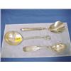 Image 1 : Three Coin Silver Serving Items...