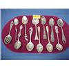 Image 1 : Twelve Sterling Souvenir Spoons...