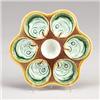 WEDGWOOD MAJOLICA mussel plate, dated 1865. Minor restoration of hairline. Impressed WEDGWOOD, da…