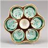 WEDGWOOD MAJOLICA mussel plate, dated 1875. Impressed WEDGWOOD, date code for 1875. 7 1/4" dia. …