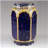 Image 1 : FRENCH CHOISY-LE-ROI MAJOLICA conservatory stool, circa 1880, in Japanese taste, with panels of p…