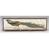 Image 1 : Fine and large DE PORCELEYNE FLES horizontal tile panel with a peacock in polychrome cuenca. Smal…
