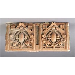 Cornice panel (no. E-2) from the main building of the Thomas A. Edison School, Hammond, Ind., des…