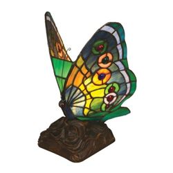 Charming Tiffany Inspired Butterfly Lamp