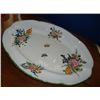 Image 1 : French hand painted earthenware large platter signed