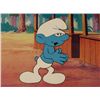 Image 2 : Awesome Smurfs Orig Cel Animation Background Blue Art