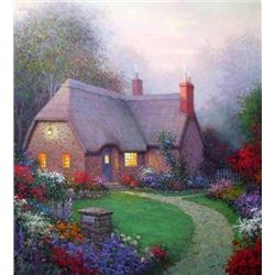 Country Cottage By Sargon Numbered and Signed Giclee