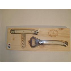 Set of French LAGUIOLE Corkscrew & beer opener