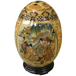 Chinese Porcelain Egg