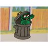 Image 2 : Oscar the Grouch Orig Cel Animation Background Sesame