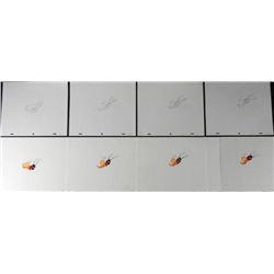 4) Original Cheerios Powered Up Drawings Animation Cels