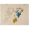 Image 2 : Animation Flying Donald Duck Cel Drawing Orig Art Wings