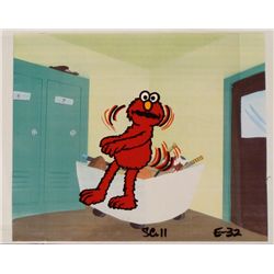 Cel Original Animation Elmo Sports Background Playing