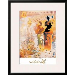 Framed LE TORERO HALLUCINOGENE Print by Salvador Dali