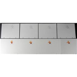 4) Animation Cels Original Drawings Its Magic Animation