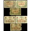 Image 1 : Banque Nationale de Belgique. 5 Francs. Pick #75a (1) and 75b (2). Group of 3 notes