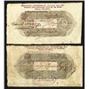 Image 2 : Banco De Santander, 1873 (1900) Issue Banknote Pair.