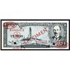 Image 1 : Banco Nacional de Cuba. 1 Peso. 1957. Specimen.