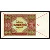 Image 2 : Narodowy Bank Polski, 1946 issue Specimen Banknote.