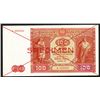 Image 1 : Narodowy Bank Polski, 1946 issue Specimen Banknote.