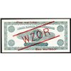 Image 1 : Polish State Loan Bank, 1923 inflation Issue specimen.