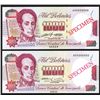 Image 1 : Banco Central De Venezuela, 1991 Issue Specimen ÒCorrect & ErrorÓ Pair.