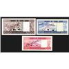 Image 2 : Banco de Cabo Verde. 1977 Specimen Issues, 100, 500, 1000 Escudos. All Specimens. Pick #54s, 55s, 56
