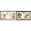Image 1 : Saint Pierre et Miquelion. 1, 2 Nouveax Francs. Group of 2 notes