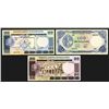 Image 1 : Banca Nazionale Somala. 20 Shilin, 100 Scellini, 100 Shilin. Pick #16a; 19; 24. 3 notes
