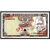 Image 1 : Zambia. Bank of Zambia. 1 Kwacha. Pick #19s. Specimen.