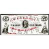 Image 1 : J.W. & J McCarthy 25cts Scrip Note.