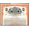Image 1 : City of Amsterdam, 1958 Issue Specimen Bond.