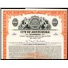 Image 1 : City of Amsterdam, 1958 Issue Specimen Bond.