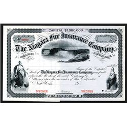 Niagara Fire Insurance Co., 19xx (ca.1900) Specimen Stock Certificate.