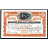 Image 1 : Greenwater and Death Valley Copper Company, 1907 Issued Stock Certificate.