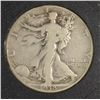 Image 2 : 1938-D WALKING LIBERTY HALF DOLLAR FINE 12