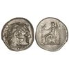 Image 1 : Tetradracma. 336-323 a.C. ALEJANDRO MAGNO. MACEDONIA. Anv.: Cabeza de Hércules con piel de león a de