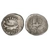 Denario. Acuñada el 32-31 a.C. MARCO ANTONIO. Anv.: ANT. AVG. III. VIR. R. P. C. Galera pretoriana a