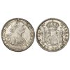 8 Reales. 1795. MÉXICO. F.M. (Plata agria. Limpiada). Cal-689. MBC+.