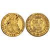 Image 1 : 8 Escudos. 1792. LIMA. I.J. (Hojas saltadas en anverso. Limpiada). Cal-9; XC-982. MBC.