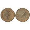 Image 1 : Sestercio. Acuñada el 162 d.C. LUCIO VERO. Anv.: IMP. CAES. L. AVREL. VERVS AVG. Busto desnudo a der