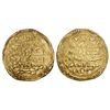 Image 1 : Dinar. ZAHIR AL-DAULA IBRAHIM (451-492 H). AU. Citando Al-Mustazhir. MWI-790. BC.