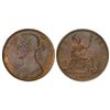 1 Penique. 1886. VICTORIA. AE. KM-755; Spink-3954. EBC-.