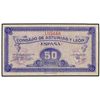 Image 1 : 50 Céntimos. 1937. CONSEJO DE ASTURIAS Y LEÓN. Ed-C47. MBC+.