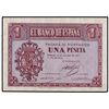 Image 1 : 1 Peseta. 12 Octubre 1937. Serie C. (Algo sucio). Ed-D26a. EBC-.