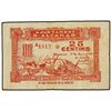Image 1 : 25 Cèntims. 1 Juny 1937. Aj. d´ALCANAR. ESCASO. AT-75. MBC.