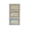 Lote 3 billetes 25, 50 Cèntims y 1 Pesseta. C.M. de EL MASNOU. (El 1 Pesseta, manchita en margen). A