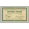 Image 1 : 25 Céntimos. 30 Octubre 1937. C.M. de AZUARA (Zaragoza). Mont-211A. EBC-.